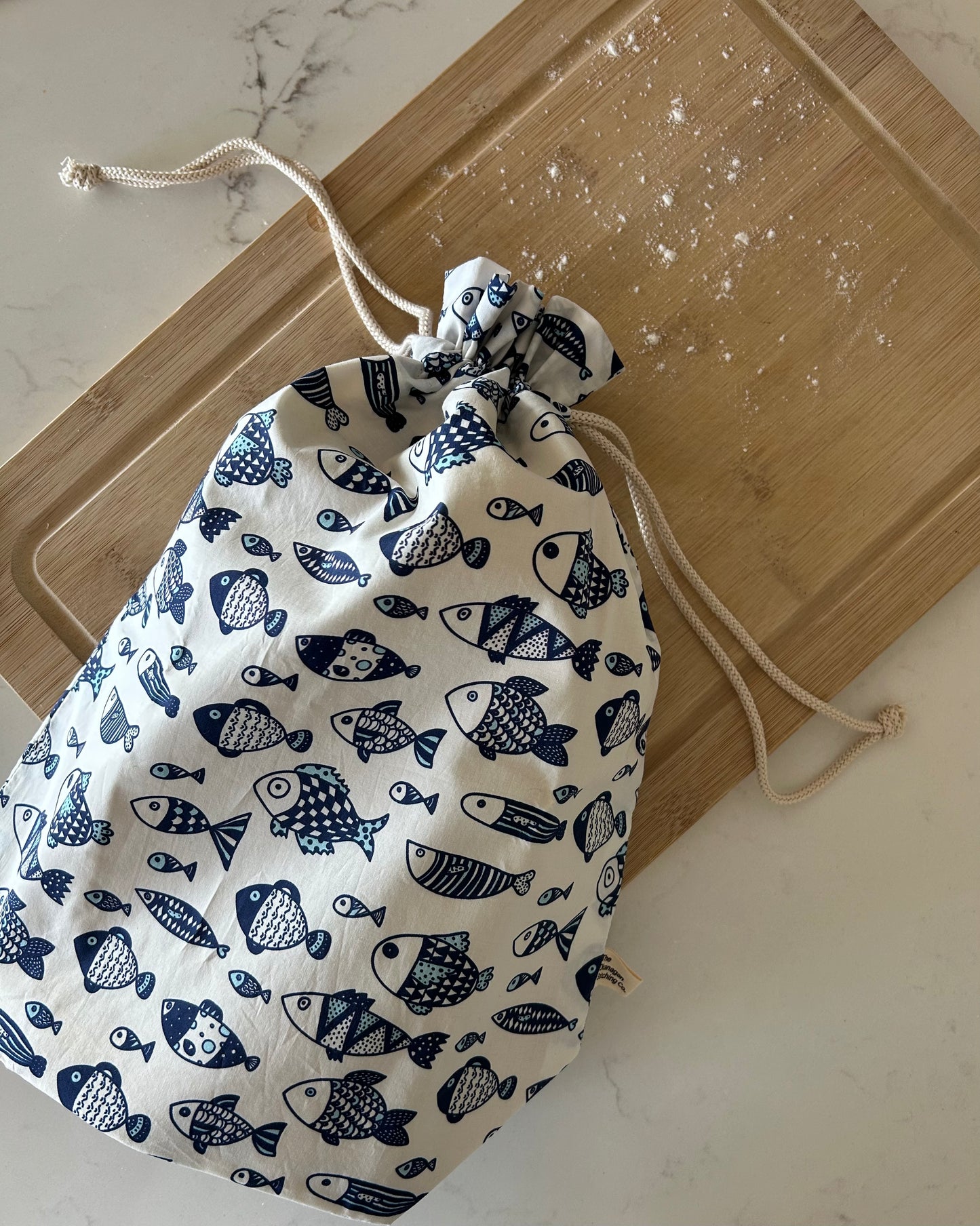 Beeswax-Lined Bread Bags