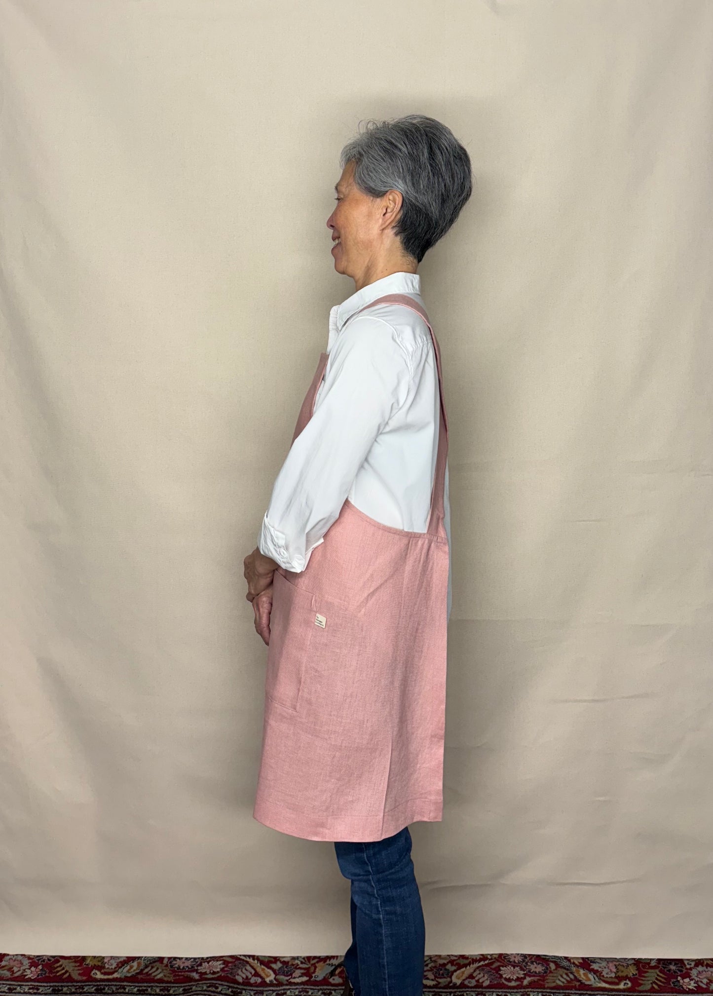 Rose, Japanese Apron