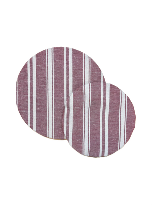 Red Stripe, Bowl Cover
