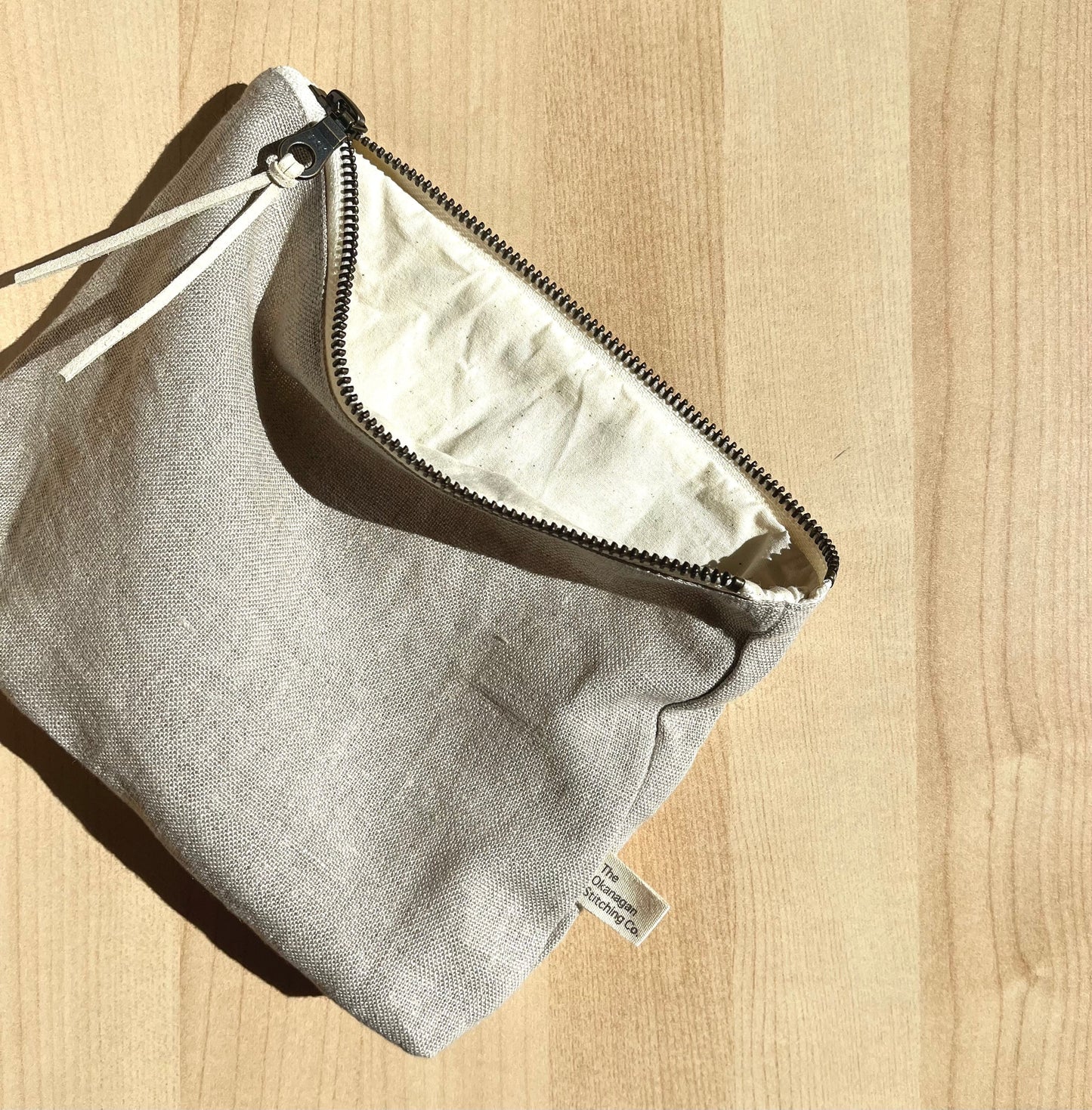 Charcoal, Zip Pouch