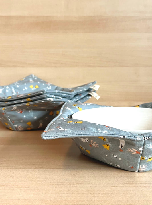 Garden Doves Microwaveable Bowl Holder