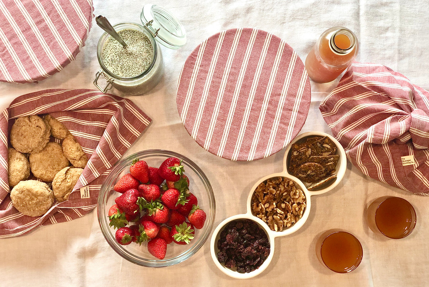 Red Stripe, Jar Covers