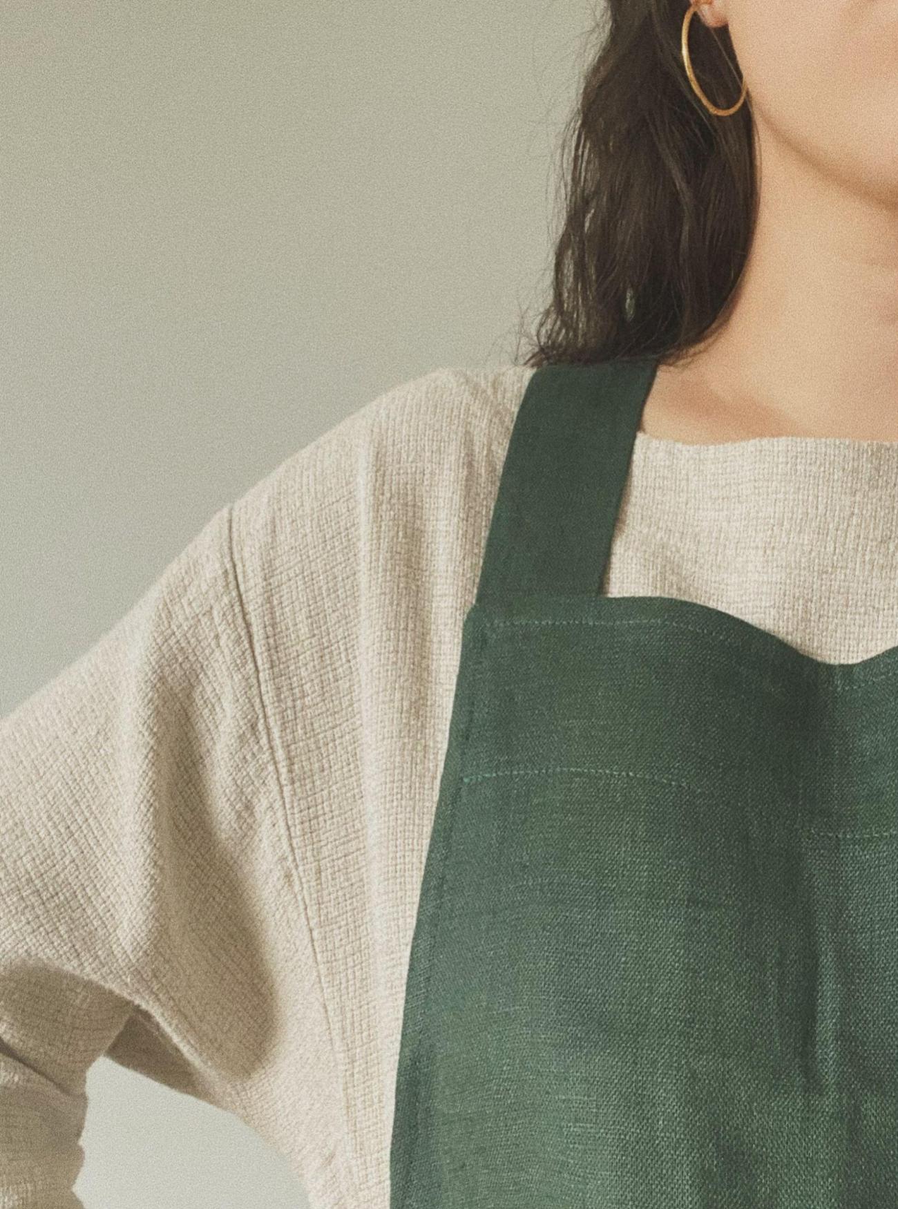 Forest Green, Japanese Apron