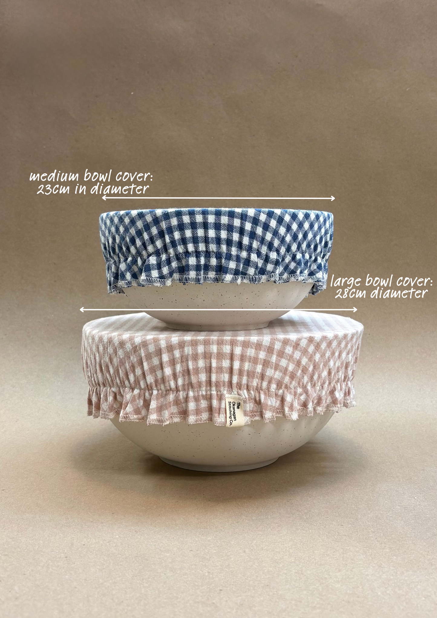 Mixed Gingham, Bowl Covers
