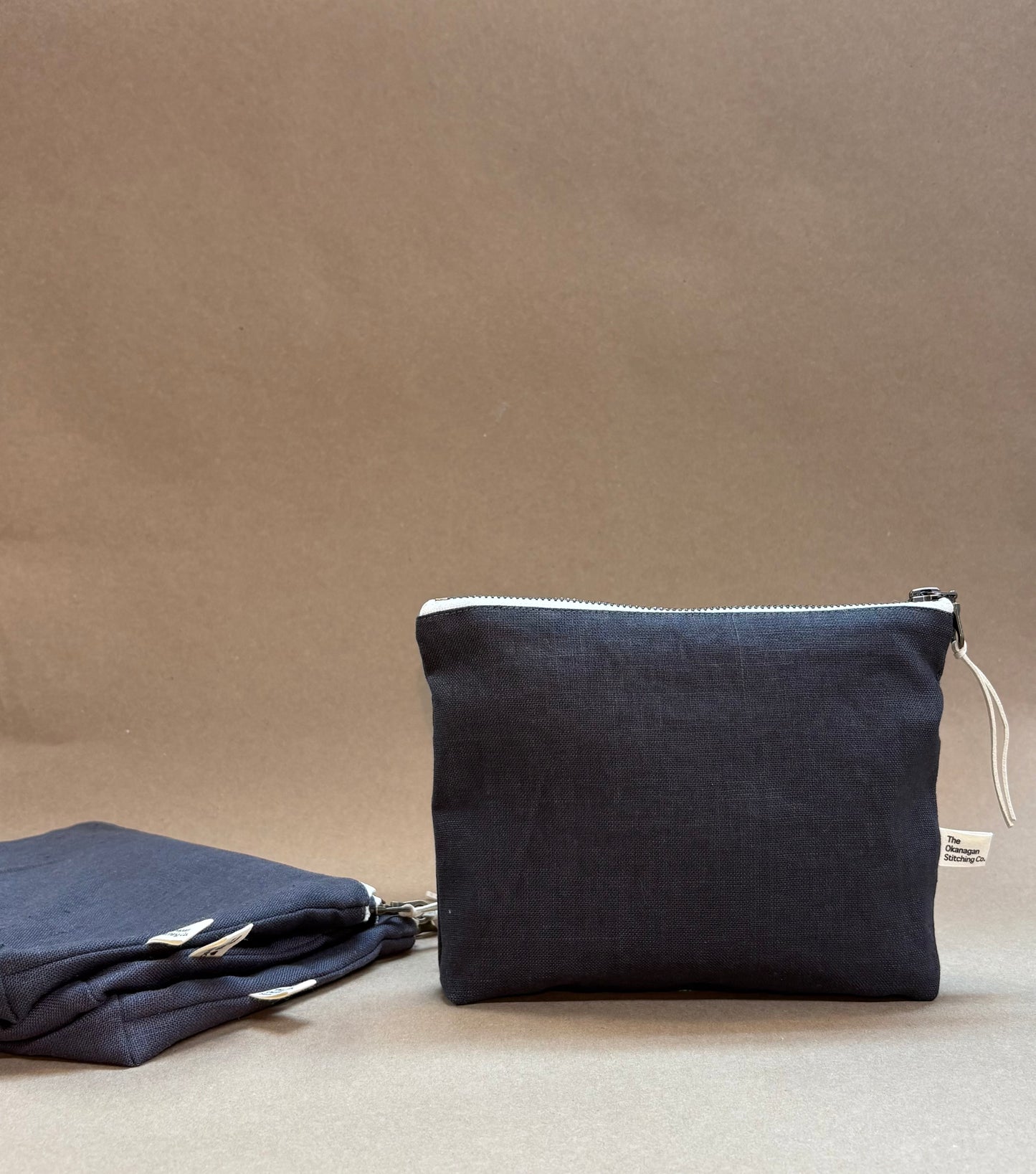 Charcoal, Zip Pouch