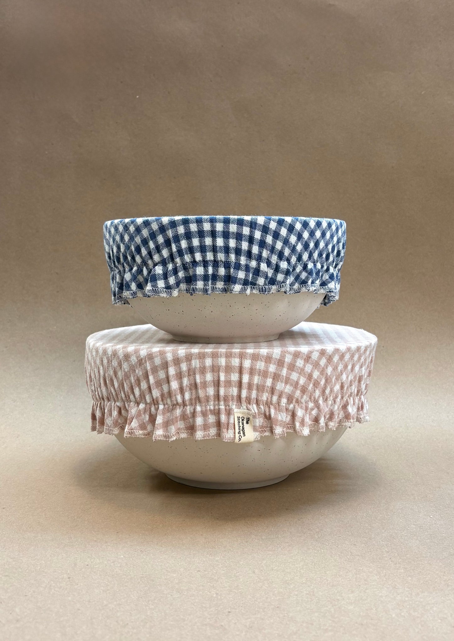 Mixed Gingham, Bowl Covers