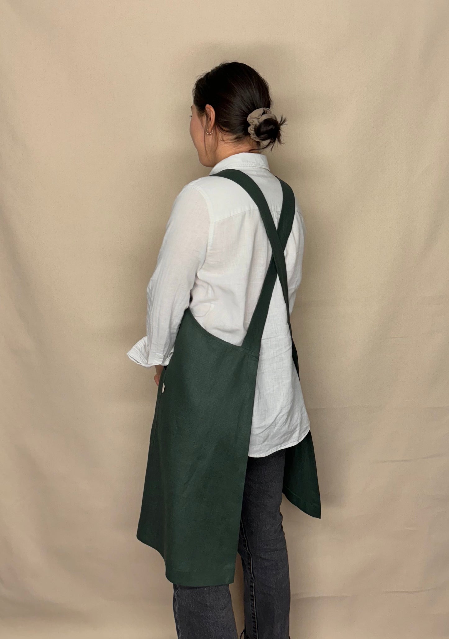 Forest Green, Japanese Apron