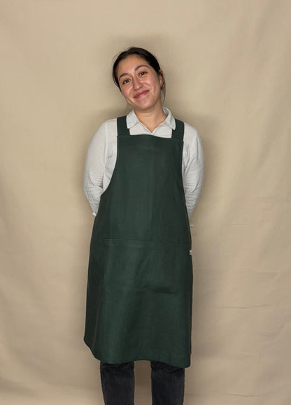 Forest Green, Japanese Apron