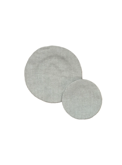 Oatmeal Striped, Jar Covers