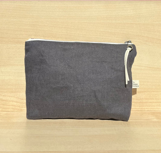 Charcoal, Zip Pouch