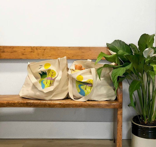 Medium Reusable Canvas Bag