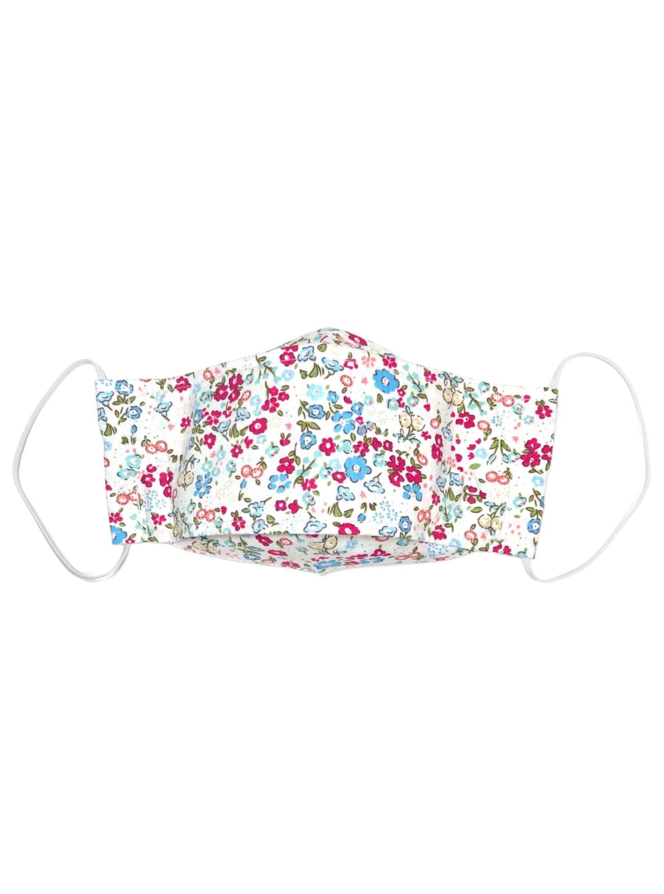 Funky Floral, Reusable Face Mask [3-layers]