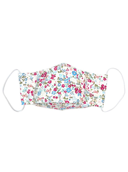 Funky Floral, Child's Reusable Face Mask [3-layers]